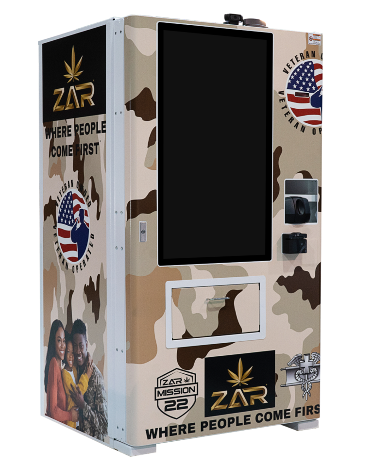 The ZAR Box by Fastcorp's DIVI-Regulated - a dispensary-in-a-box for the unattended retail of cannabis and hemp-derived regulated products